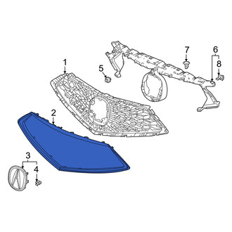 Acura OE - Front Grille Molding