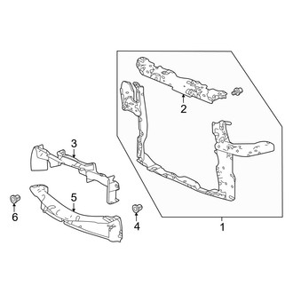 Acura OE - Radiator Support