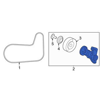Acura OE - Accessory Drive Belt Tensioner Assembly