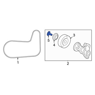 Acura OE - Upper Belt Tensioner Bolt