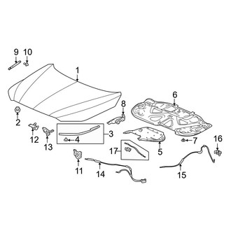 Acura OE - Hood & Components