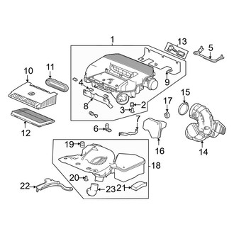 Acura OE - Engine / Transaxle - Air Intake (3.5L)