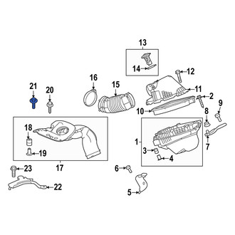 Acura OE - Engine Air Intake Hose Bolt