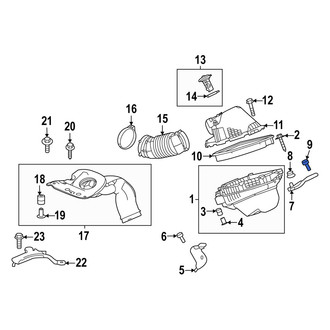 Acura OE - Air Filter Housing Bolt