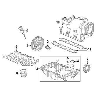 Acura OE - Engine / Transaxle - Engine Parts (3.0L)