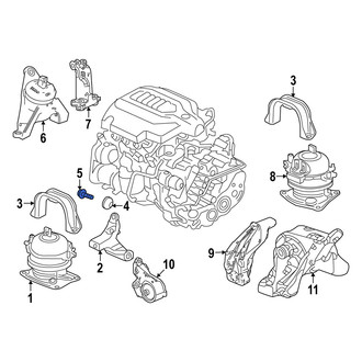 Acura OE - Engine Mount Bolt