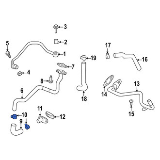 Acura OE - Turbocharger Coolant Line Clamp