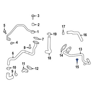 Acura OE - Left Engine Cover Bolt