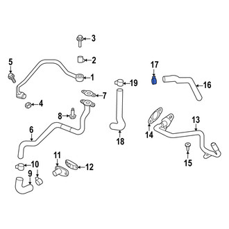 Acura OE - Turbocharger Coolant Line Clamp