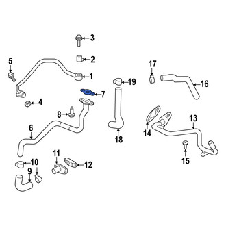 Acura OE - Turbocharger Oil Line Gasket