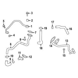 Acura OE - Engine / Transaxle - Hoses & Pipes (3.0L)