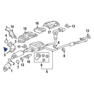 Acura OE - Center Rear Exhaust System Hanger