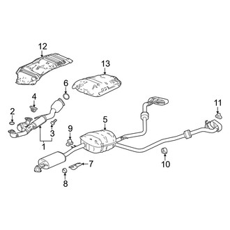Acura OE - Exhaust System - Exhaust Components