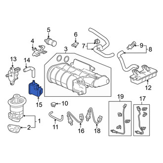 Acura OE - Vapor Canister Purge Solenoid