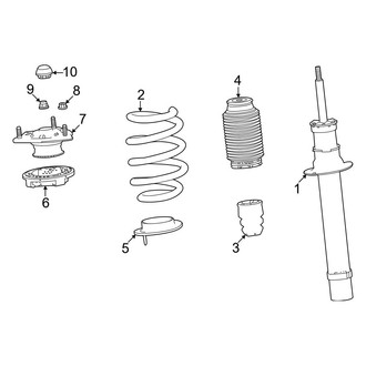 Acura OE - Front Suspension - Shocks & Components (3.5L)