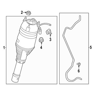 Acura OE - Front Suspension - Shocks & Components (3.0L)