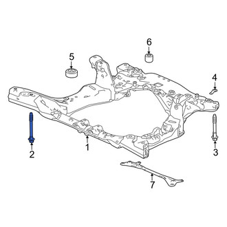 Acura OE - Front Suspension Crossmember Bolt