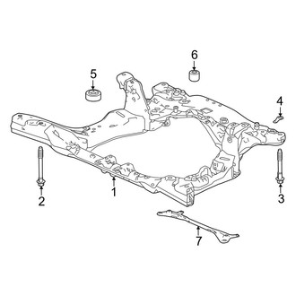 Acura OE - Front Suspension - Suspension Mounting (3.5L)