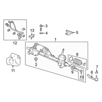Acura OE - Steering Gear & Linkage