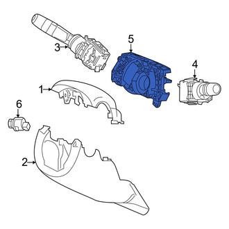 Acura OE - Steering Column Switch Housing