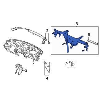 Acura OE - Front Instrument Panel Reinforcement