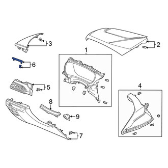 Acura OE - Left Instrument Panel Trim Panel