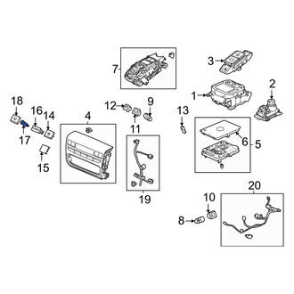 Acura OE - Rear 12 Volt Accessory Power Outlet