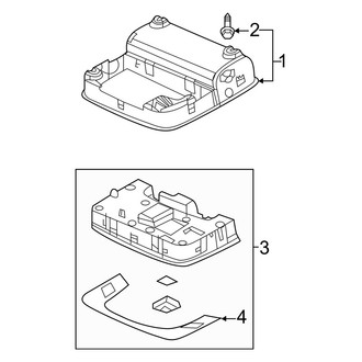 Acura OE - Overhead Console