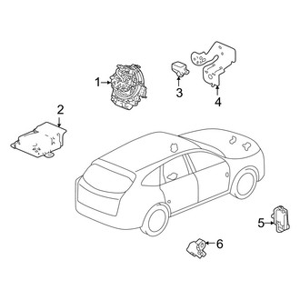 Acura OE - Restraint Systems - Air Bag Components (Modules & Sensors)