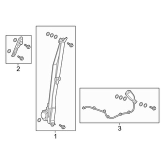Acura OE - Restraint Systems - Front Seat Belts