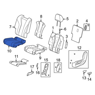 Acura OE - Center Left Seat Cover