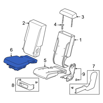 Acura OE - Center Seat Cover