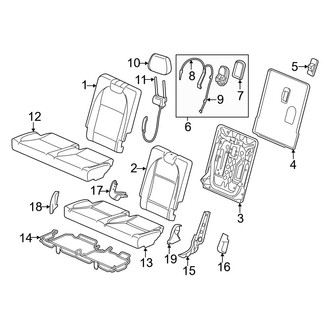 Acura OE - Seats & Tracks - Third Row Seats