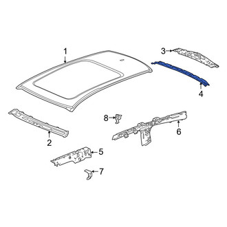 Acura OE - Roof Bow