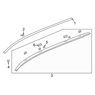 Acura OE - Roof - Exterior Trim