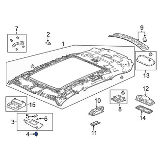 Acura OE - Sun Visor Holder
