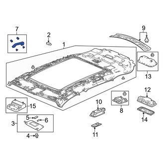 Acura OE - Front Interior Grab Bar
