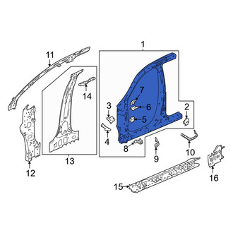 Acura OE - Left Inner Uniside
