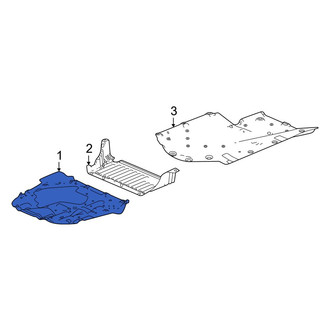 Acura OE - Front Floor Pan Splash Shield
