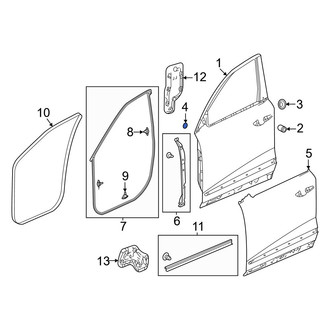 Acura OE - Rear Door Plug