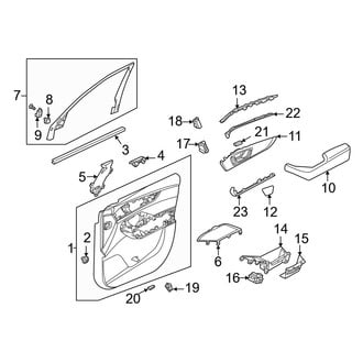 Acura OE - Front Door - Interior Trim