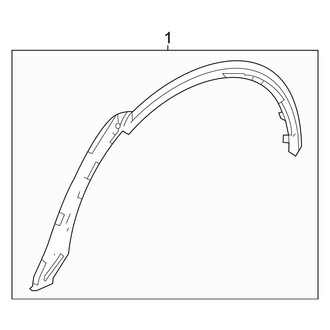 Acura OE - Quarter Panel - Exterior Trim