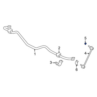 Acura OE - Front Suspension Stabilizer Bar Link Nut