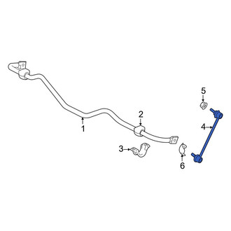 Acura OE - Rear Left Suspension Stabilizer Bar Link