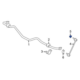 Acura OE - Front Suspension Stabilizer Bar Link Nut