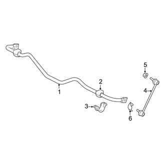 Acura OE - Rear Suspension - Stabilizer Bar & Components