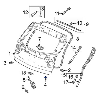 Acura OE - Rear Liftgate Drain Plug