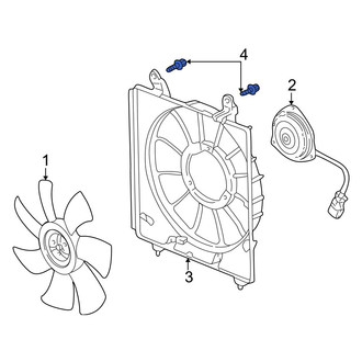 Acura OE - A/C Condenser Fan Shroud Bolt