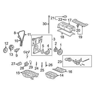 Acura OE - Engine Oil Pump Bolt