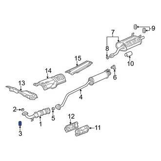 Acura OE - Exhaust System Hanger
